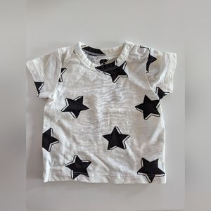 Monica + Andy baby short sleeve slub 6-9 months NWOT